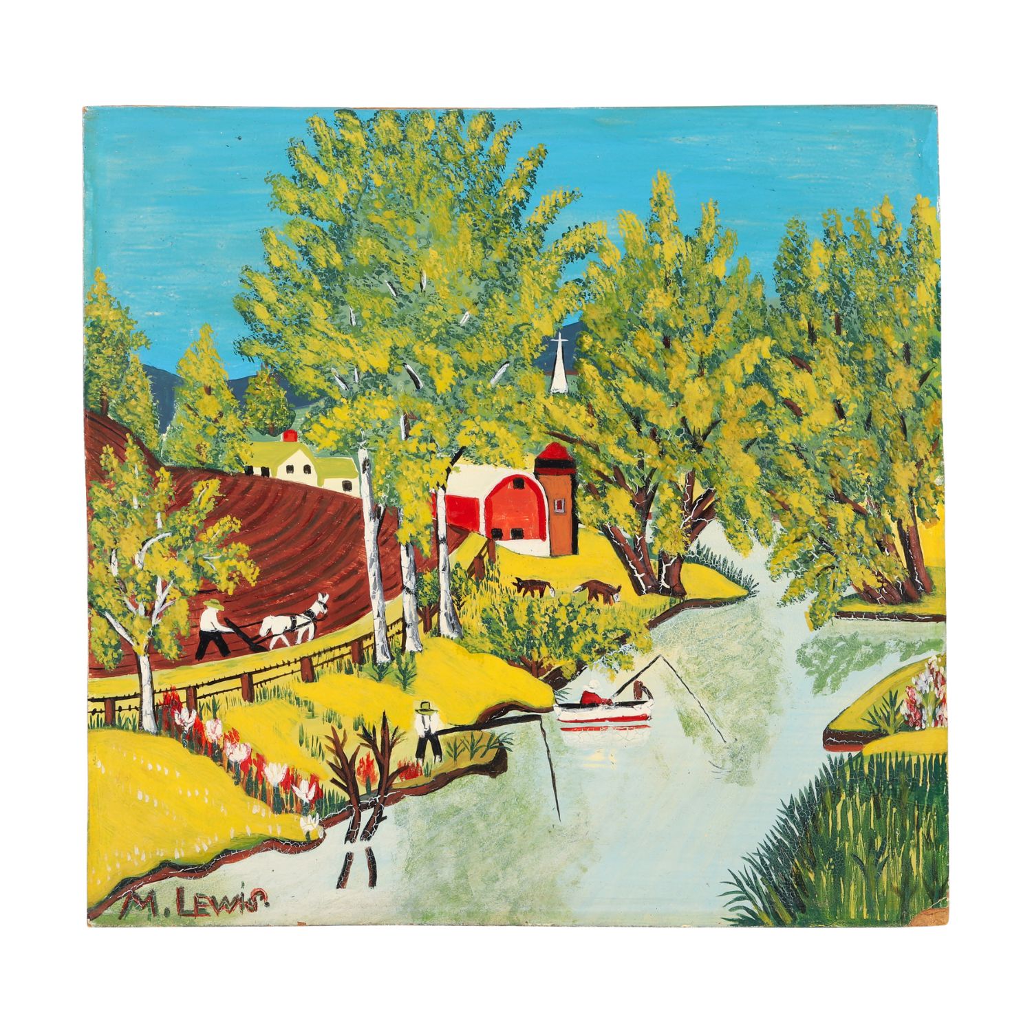 Miller & Miller’s February 12 Post-War Folk Art Auction Features Paintings by Maud Lewis, Ted Harrison, and Joe Norris